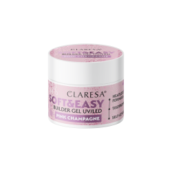 Claresa Żel Budujący Soft&Easy Builder Gel Pink Champange 12g